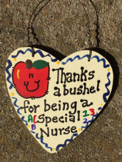 Teacher Gift  6011 Thanks a Bushel Special Nurse