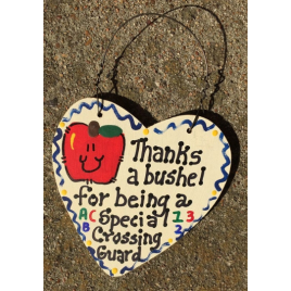 Teacher Gift  6012 Thanks a Bushel Special Crossing Guard