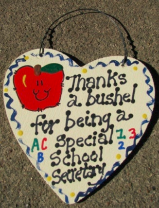 Teacher Gift  6018 Thanks a Bushel Special School Secretary