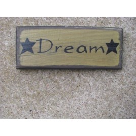 60272D - Dream wood sign 60272D - Dream wood sign