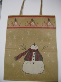60613SN - Snowman Gift Bag 