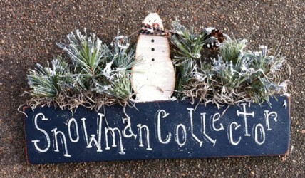 Snowman Decor Wood Primitive Country 61SS Snowman Collector Shelf Sitter BlocK Snowman Decor Wood Primitive Country 61SS Snowman Collector Shelf Sitter BlocK