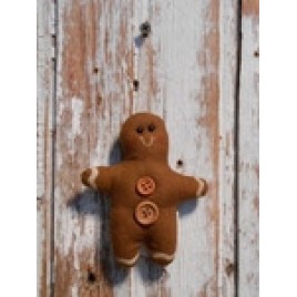 6569 Gingerbread Brown Ornament 