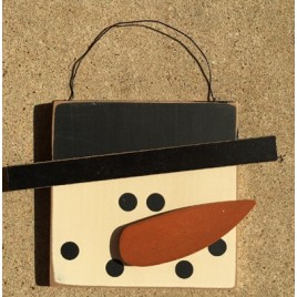 74095NB Wood Snowman Face 74095NB Wood Snowman Face