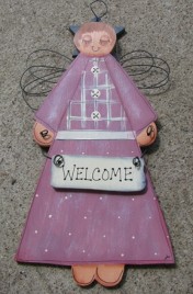 Welcome Wood Angel  