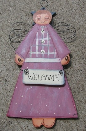 Welcome Wood Angel Welcome Wood Angel