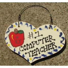 Teacher Gifts  819 Computer Teacher  Wood Teacher Heart  Teacher Gifts  819 Computer Teacher  Wood Teacher Heart