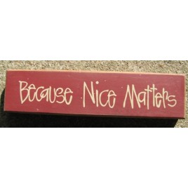 Primitive Wood Block 82143B - Because Nice Matters