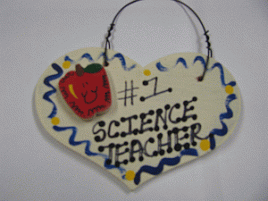 Science Teacher Gifts Number One 829  Science Teacher Heart