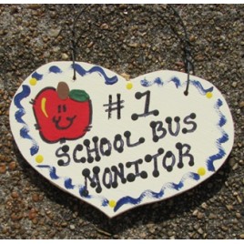 School Bus Monitor Gifts Number One 815 School Bus Monitor