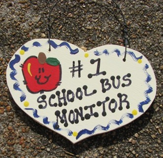 School Bus Monitor Gifts Number One 815 School Bus Monitor