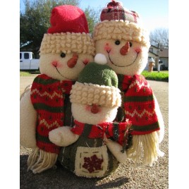 87679SNF-Snowman Cloth Family 