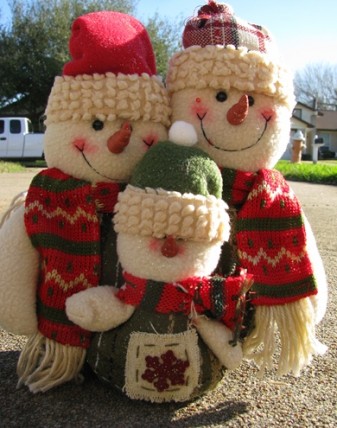 87679SNF-Snowman Cloth Family 87679SNF-Snowman Cloth Family