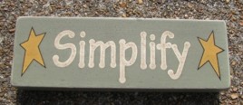 Primitive Wood Block 8W1566S - Simplify 
