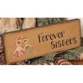 8W1373 - Forever Sisters wood block 