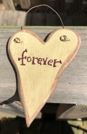 9003FOR - Forever wood heart 