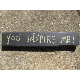 M9006YIM - You Inspire Me wood block M9006YIM - You Inspire Me wood block