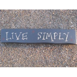 9008LS Live Simply  wood block