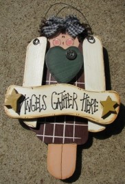 Primitive Angel 903AGH-Angels Gather Here  