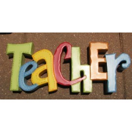 92451 - Teacher Wood block 