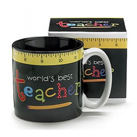  9727571NB World's best Teacher ceramic mug 