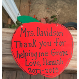 Teacher Gifts A9502 (teachers name) Thank you for helping me Grow Love (child's name) and (current) year Teacher Gifts A9502 (teachers name) Thank you for helping me Grow Love (child's name) and (current) year