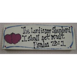 BP4010- The Lord is My Shepherd, I shall not want Psalm 23:1