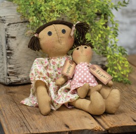 Amanda & Abigail Dolls 