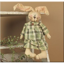 E240 - Plaid Honey Baby Rabbit 