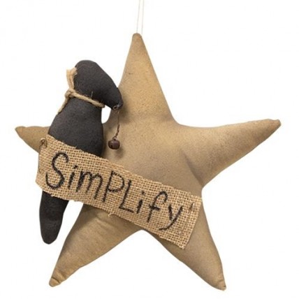 Simplify Star With Crow Ornament Simplify Star With Crow Ornament
