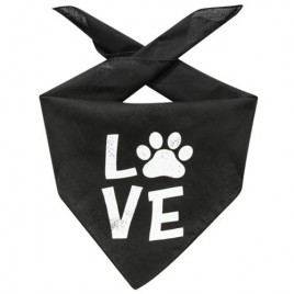 GLB7 Love Paw Doggie Bandana 