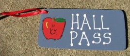 Teacher Gifts  5200 - Blue Hall Pass 