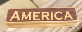 PBW901R - America Wood Block 