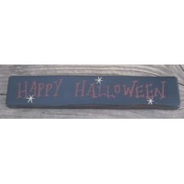 M9030HH- Happy Halloween wood Block 