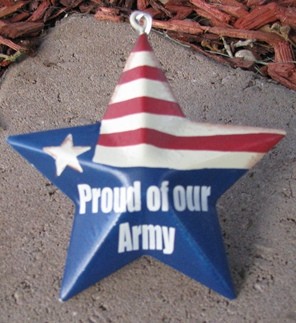 OR223 - Proud of our Army - Metal Star 