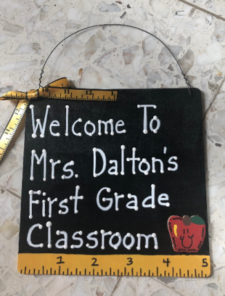 Teacher Gifts PS1000 Welcome To (Teacher's Name) (Teacher's Grade)Classroom