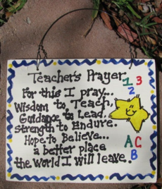 Teacher Gifts  PS197 Teacher Prayer