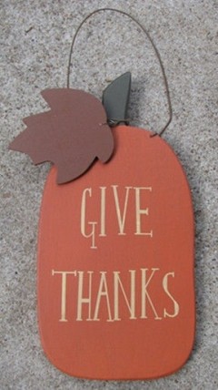 Pumpkin Fall Sign RW8378 Give Thanks Pumpkin Fall Sign RW8378 Give Thanks