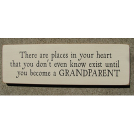 Primitive Country T1696 There are Places in heart Grandparent Wood Sign Primitive Country T1696 There are Places in heart Grandparent Wood Sign