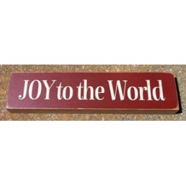  T1915 - Joy to the World Wood Block