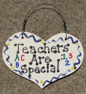 999 - Teachers Are Special wood heart 999 - Teachers Are Special wood heart