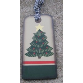 WD1465 - Christmas Tree Wood Tag WD1465 - Christmas Tree Wood Tag