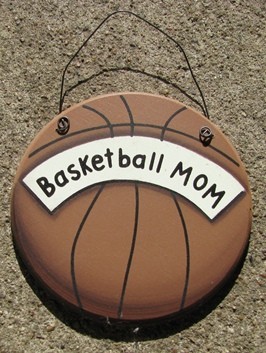 WD1900C - Basketball Mom wood sign WD1900C - Basketball Mom wood sign