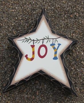 Primitive Wood WD909 - Joy Standing Star Primitive Wood WD909 - Joy Standing Star