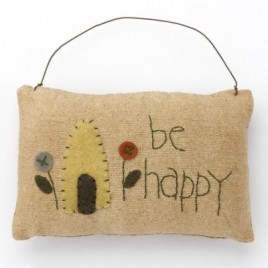 AP7217 Be Happy mini pillow 