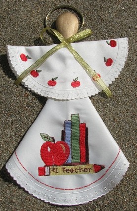 Angel Wood Spoon Teacher Cloth Angel Wood Spoon Teacher Cloth
