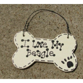 29-2083BG- I Love My Beagle 