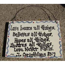 CS6212 - Love Never Fails Sign