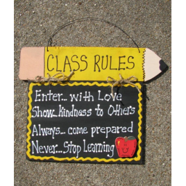 Teacher Gifts CT45 Class Rules