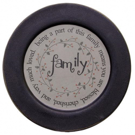 Primitive Wood Plate 33069 Part of this Family 